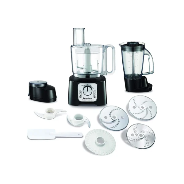 Robot multifonctions MOULINEX EDouble Force Compact Noir