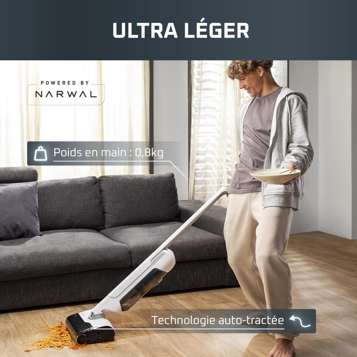 Aspirateur laveur sans fil Rowenta X-Clean 10 – Image 5