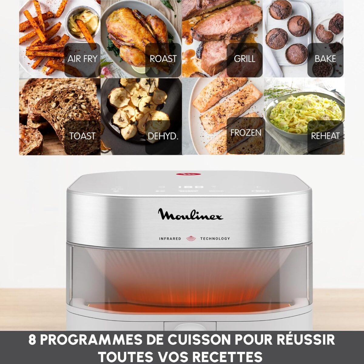 Air fryer Moulinex Easy Fry Infrared 7L – Image 8