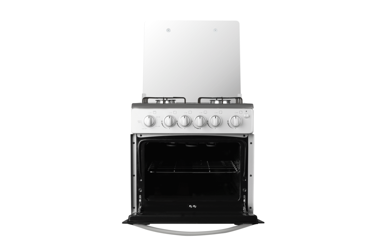 Cuisinière Cristor 4feux Mini avec grill Gris 50cm – Image 3