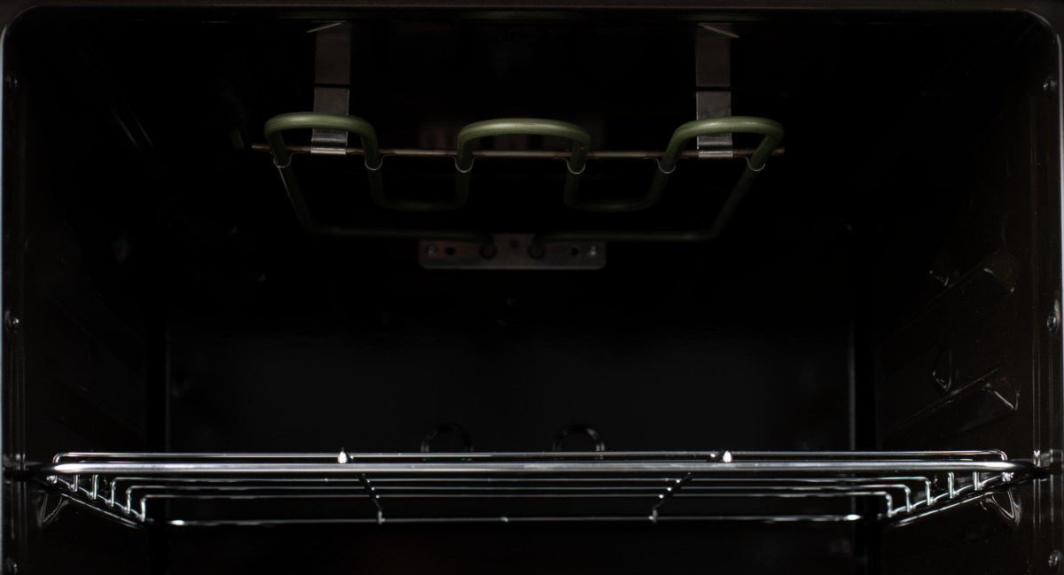 Cuisinière  Cristor 4feux Mini avec grill  Noir  50cm – Image 3