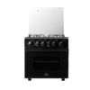 Cuisinière CRISTOR MINI – 4 Feux – 50 Cm – Avec Grill - Noir
