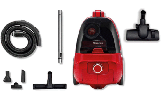 Aspirateur sans sac HISENSE 2300W ROUGE