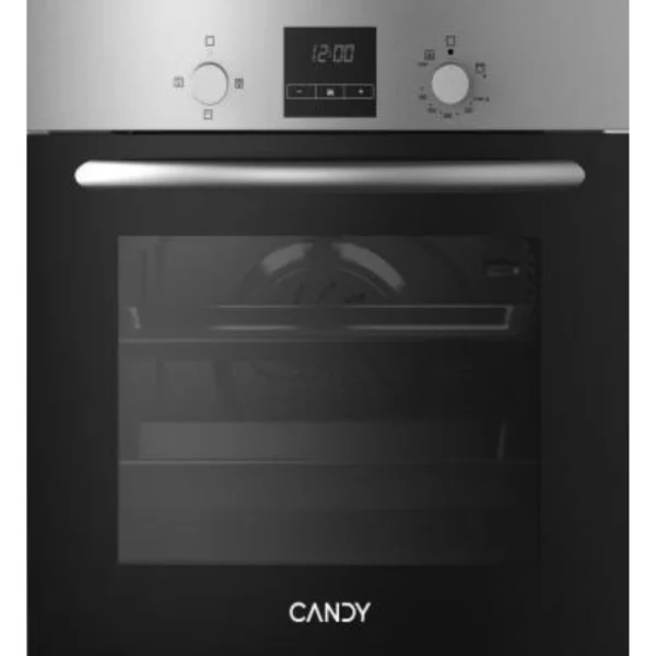 Four Encastrable Candy Gaz-Gaz inox 65L Ventilé Afficheur
