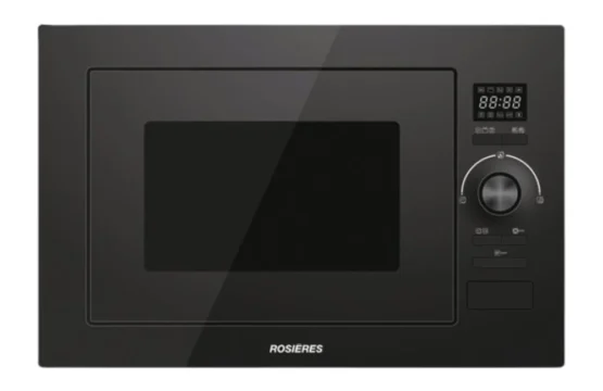 Micro-Onde Encastrable ROSIERES 28L Silver 6Fonctions NOIR