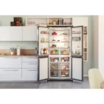 Réfrigérateur CANDY Calmo Cube 4 Portes 630L ultra silencieux A++ CSBC630XWD – Image 8