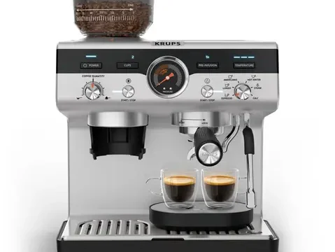 Machine espresso manuelle avec broyeur KRUPS Precision