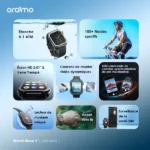 ORAIMO Smart watch OSW-802N Light chrome – Image 2