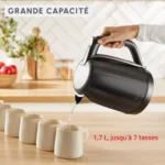 Bouilloire MOULINEX Subito 1.7L-Noir – Image 6