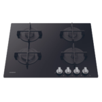 Table de cuisson Rosières 4 Feux Black Glass avec Thermocouple et Grille en Fonte – Image 2