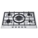 Table de cuisson Rosières 5 Feux Inox Wok avec Thermocouple et Grille en Fonte – Image 4