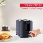 Grille pain Moulinex Morning 2 fentes Bleu Nuit – Image 5