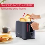 Grille pain Moulinex Morning 2 fentes Bleu Nuit – Image 4