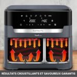 Air Fryer MOULINEX Easy Fry Dual XXL 11L EZ942BF0 – Image 3