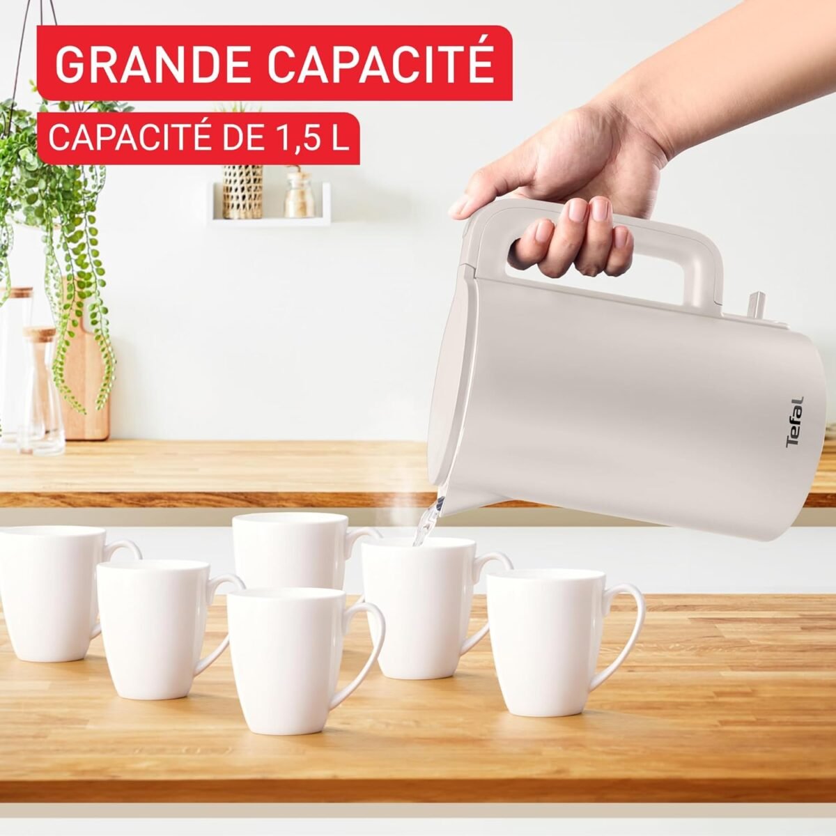 Bouilloire électrique TEFAL Thermo protect KO140BE0 – Image 6