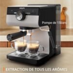 Machine espresso manuelle Authentic Gris clair XP381B10 – Image 6