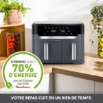 Air Fryer MOULINEX Easy Fry Dual XXL 11L EZ942BF0 – Image 5