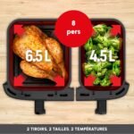 Air Fryer MOULINEX Easy Fry Dual XXL 11L EZ942BF0 – Image 2