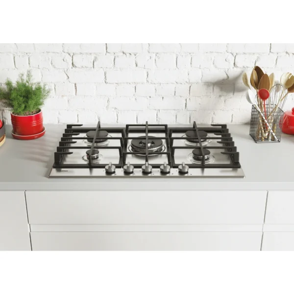 Table de cuisson Rosières 5F inox wok thermocouple grille en fonte – Image 2