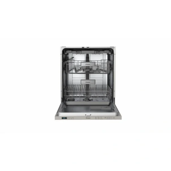 Lave-vaisselle Full Encastrable/15 Couverts/07 programmes/03 Paniers/Inverter Motor/ Ouverture automatique/Séchage/Digital Display/Contrôle Tactile/ Inox