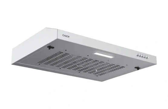 Hotte Casquette aspirante CANDY Inox - 300 m3/h CFT62/4W