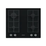 Table de cuisson 04 Table de cuisson Rosières 4Feux Black glass