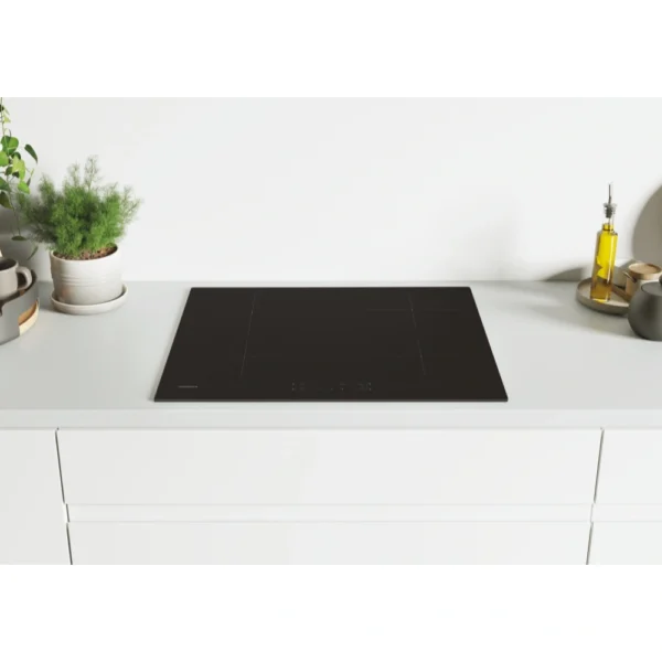 Table de cuisson Rosières 4Feux black glass digital vitrocéramique – Image 2