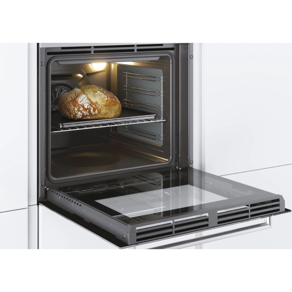 Four Encastrable Gaz-Gaz Rosières Inox Ventilé Afficheur 6 Fonctions R6GGGFC2T-ALG/1 4 Four Encastrable Gaz-Gaz Rosières Inox Ventilé Afficheur 6 Fonctions R6GGGFC2T-ALG/1 – Image 3