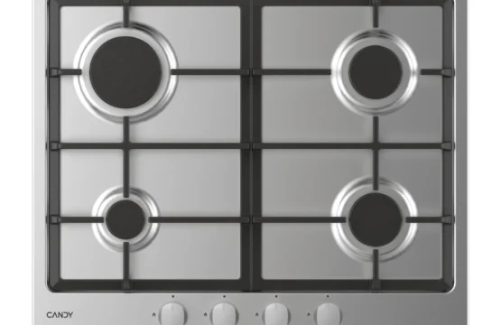 Table de cuisson CANDY 4 Feux Inox Thermocouple