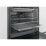 Four Encastrable ROSIERES Electrique Noir/65L/Ventilé/Afficheur Vert/08 Fonctions/Catalysé/Double vitrage – Image 2