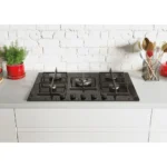 Table de cuisson Rosières 5 Feux dont Wok Black Glass – Image 2