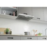 Hotte Casquette aspirante CANDY Inox - 300 m3/h CFT62/4W – Image 2