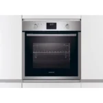 Four Encastrable Gaz Électrique Rosières Inox Ventilé Afficheur 6 Fonctions – Image 2