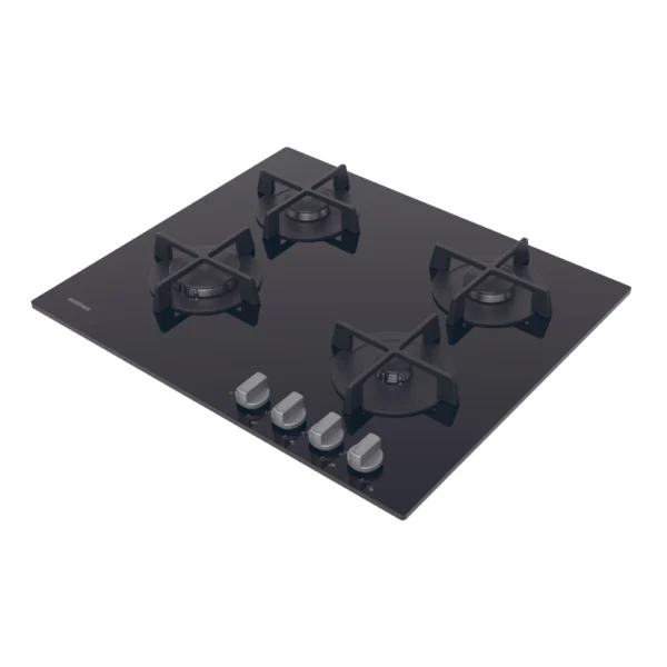 Table de cuisson Rosières 4Feux black glass thermocouple grille fonte – Image 4