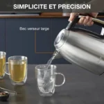 BOUILLOIRE Krups Excellence 1,7 l inox BW552D10 – Image 2