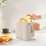 Grille pain Moulinex 2 fentes Morning Gris chaud – Image 4