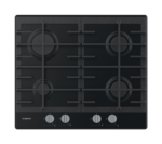 Table de cuisson Rosières 04 Feux/Dark Inox/Thermocouple/Allumage intégré/Grille en fonte