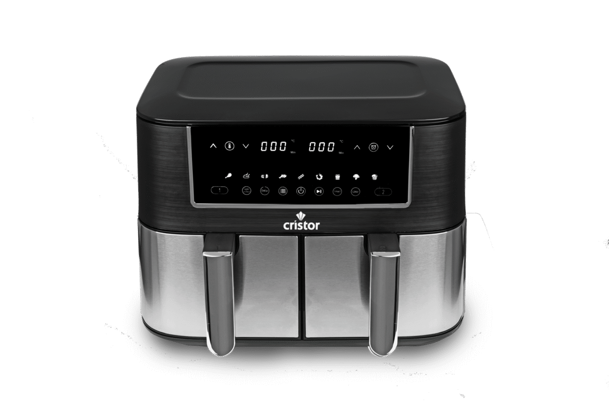 Air Fryer D-BAC Cristor Tactil INOX-NOIR 9Lt – Image 1