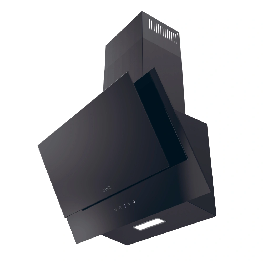 Hotte Décoratif CANDY 60Cm/Black glass/Digital/03 Vitesses/Eclairage 01 Spot large LED blanche/Commande tactile/01 Filtre en Aluminium lavable 4 Hotte Décoratif CANDY 60Cm/Black glass/Digital/03 Vitesses/Eclairage 01 Spot large LED blanche/Commande tactile/01 Filtre en Aluminium lavable – Image 3