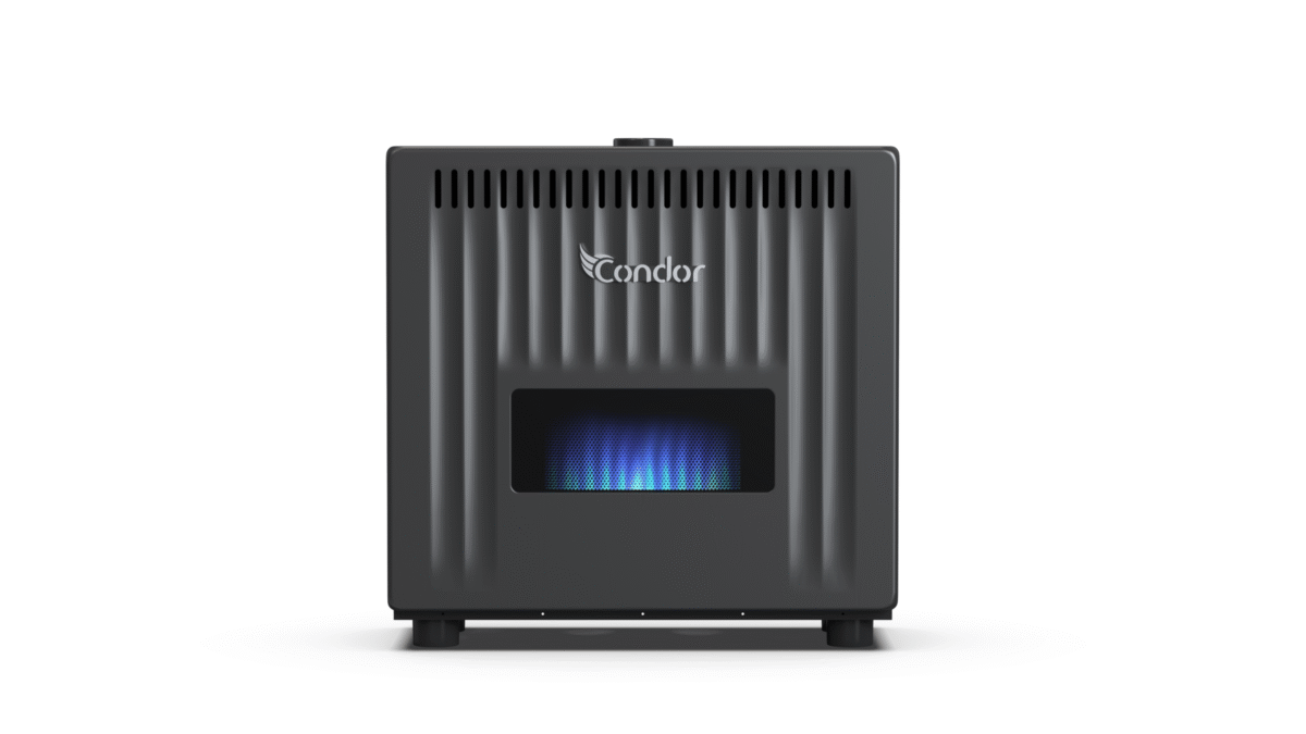 Radiateur à Gaz Condor FAVEO 10kw Noir – Image 1