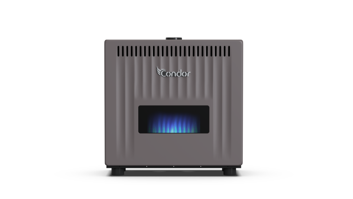 Radiateur à Gaz Condor FAVEO  Gris Café 10 kw – Image 1