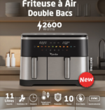 Air fryer Condor Double bacs 11L – Image 4