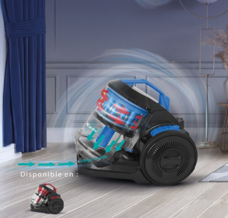 Aspirateur Traineau Condor Noir_BLEU 5 Aspirateur Traineau Condor Noir_BLEU – Image 4