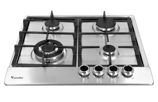 Condor Table de Cuisson Encastrable ASTRA 4 Feux 60 cm  Inox