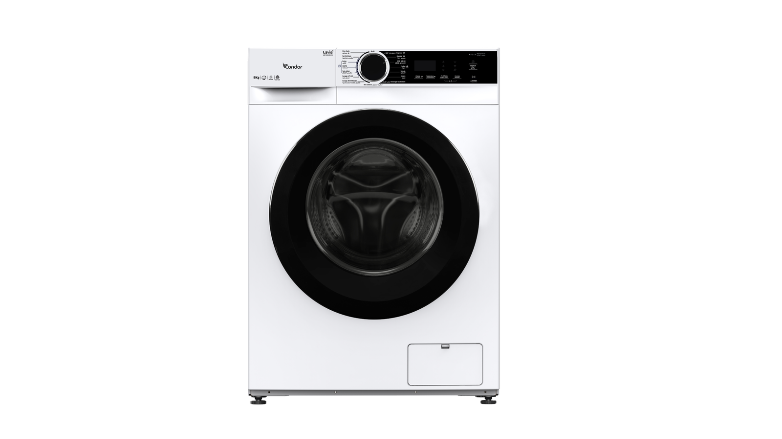 Machine à Laver CONDOR Frontal Lavia x BLDC Inverter Blanc 8 kg 2 Machine à Laver CONDOR Frontal Lavia x BLDC Inverter Blanc 8 kg