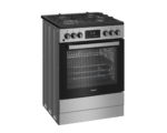 Cuisinière Whirlpool gaz électrique  8 fonctions Inox 60 cm 72 L – Image 4