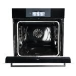 Four Encastrable Candy électrique-électrique Noir 70L TFT Rail télescopique Pyrolyse – Image 5