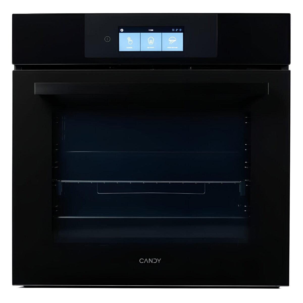 Four Encastrable Candy électrique-électrique Noir 70L TFT Rail télescopique Pyrolyse – Image 4