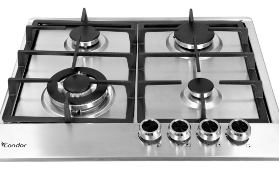 Condor Table de Cuisson Encastrable ASTRA  60 cm 4 Feux  Inox CTE64WAS1X