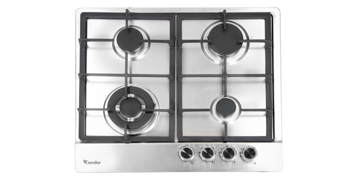 Condor Table de Cuisson Encastrable ASTRA  60 cm 4 Feux  Inox CTE64WAS1X – Image 2